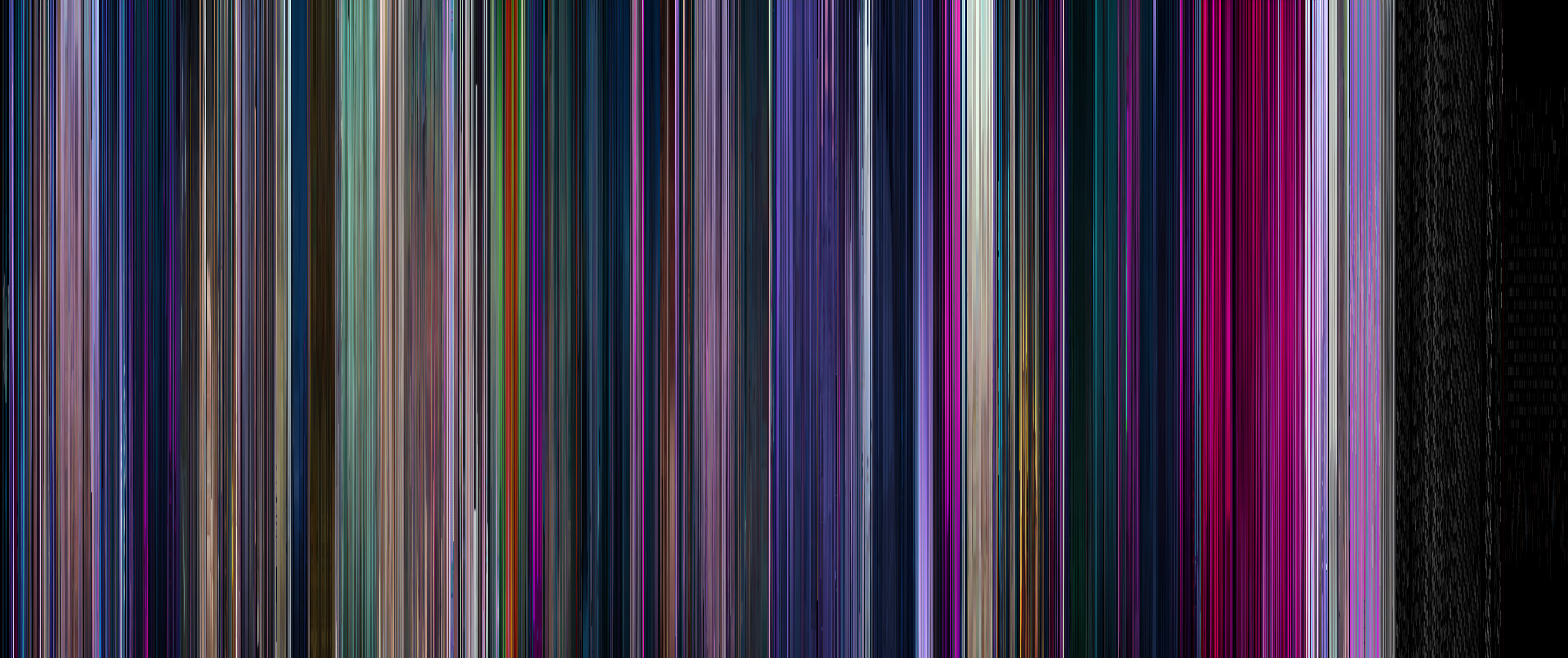 Color barcode for KPop Demon Hunters (2025)
