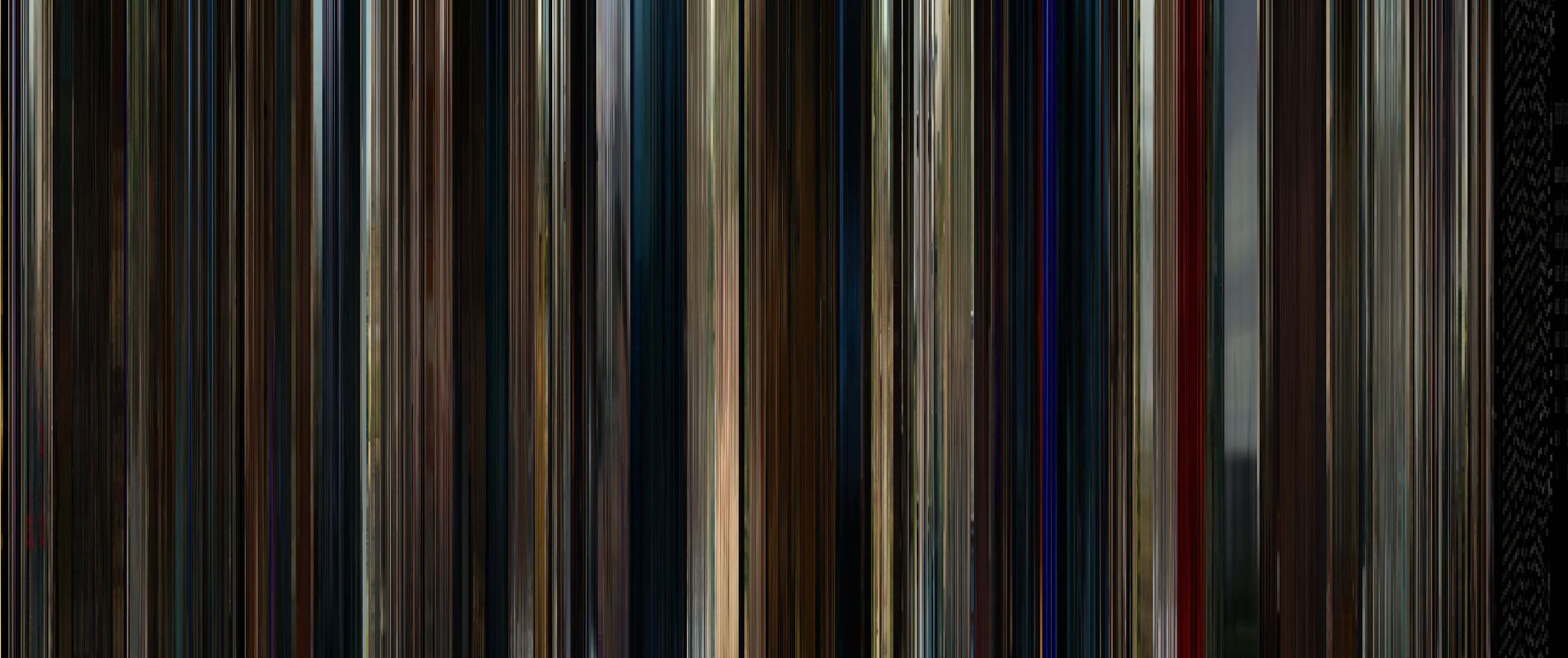 Color barcode for Saltburn (2023)