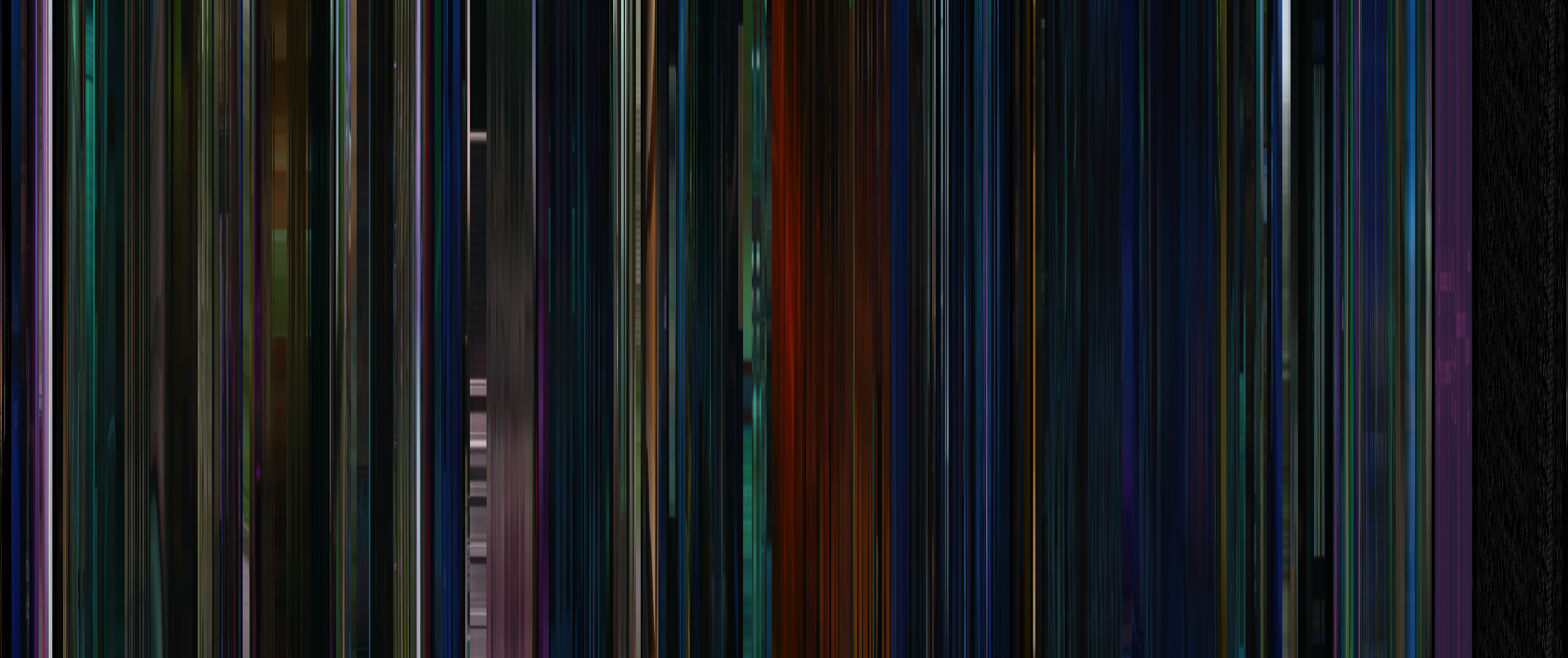 Color barcode for I Saw the TV Glow (2024)
