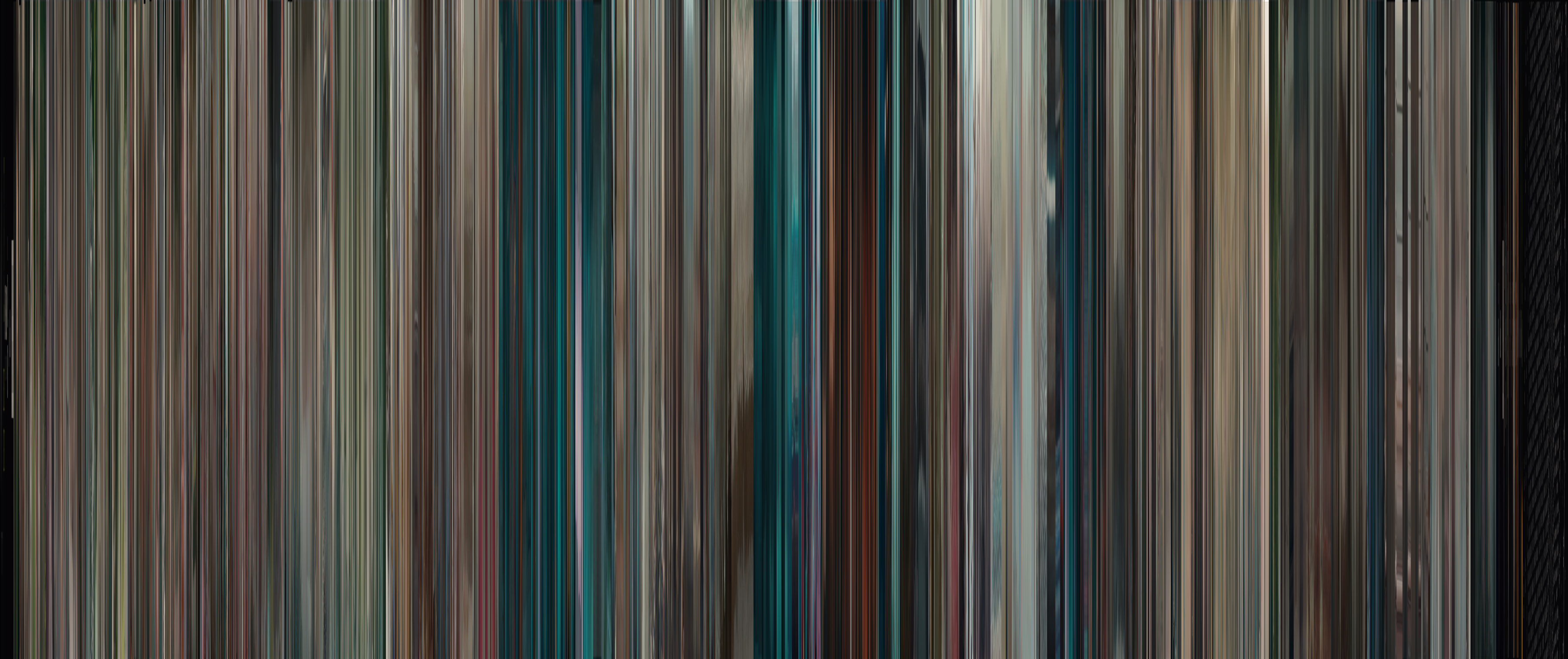 Color barcode for Blue Valentine (2010)